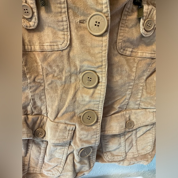 ❌Star Jeans y2k Button Up Corduroy Jacket, M - Picture 4 of 9